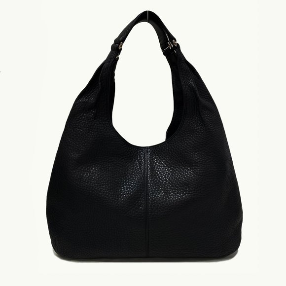 COACH 14968 Julia Black Leather Hobo Bag - Picture 9 of 9